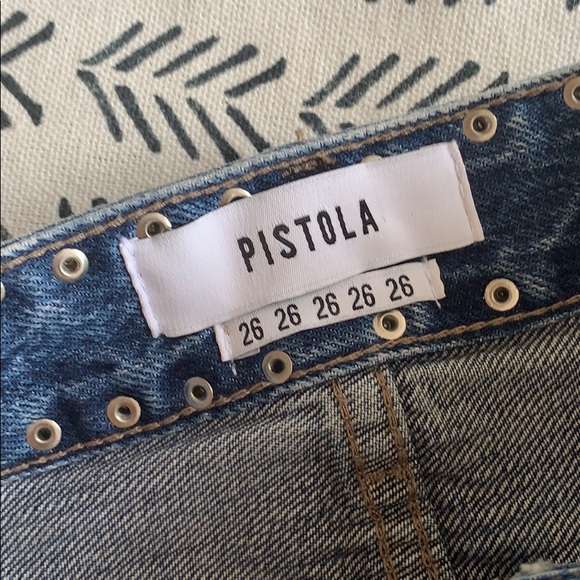 Pistols Jean Skirt - Picture 2 of 4